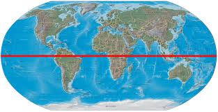 Ekvatorn och nollmeridianen - Geografi